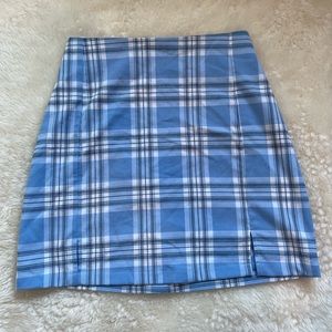 Brandy Melville Plaid Mini Skirt